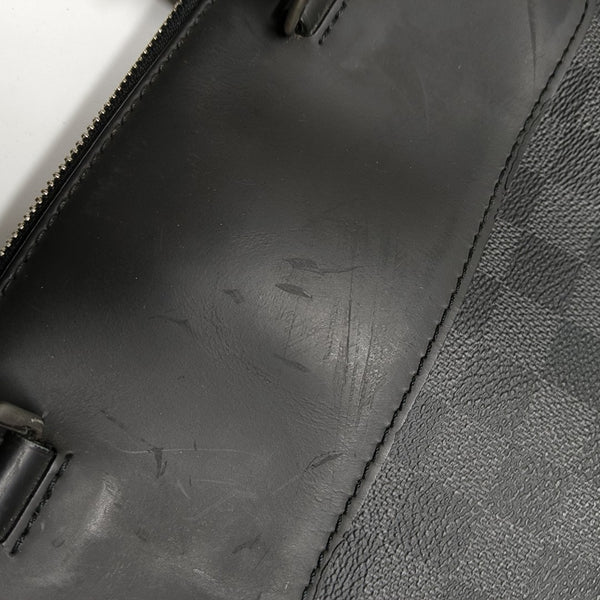 PORTE-DOCUMENTS Damier Graphite Coated Canvas Black