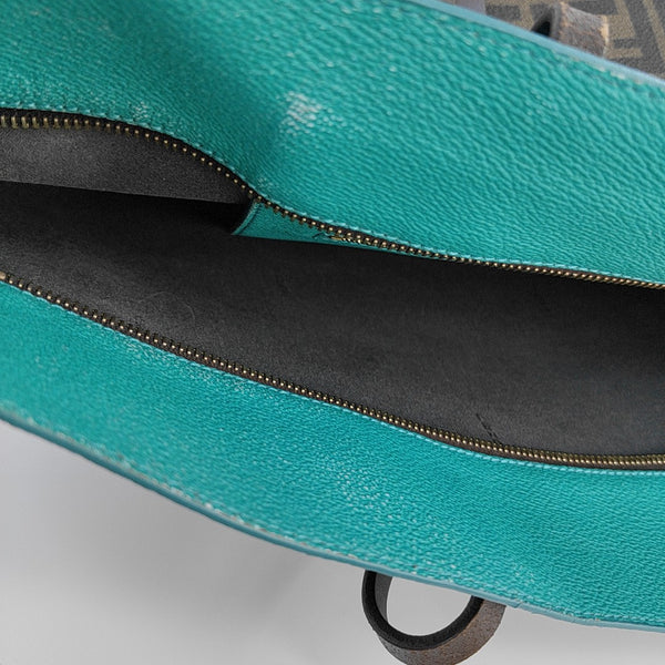 Coated Canvas Tote Bag Multicolor