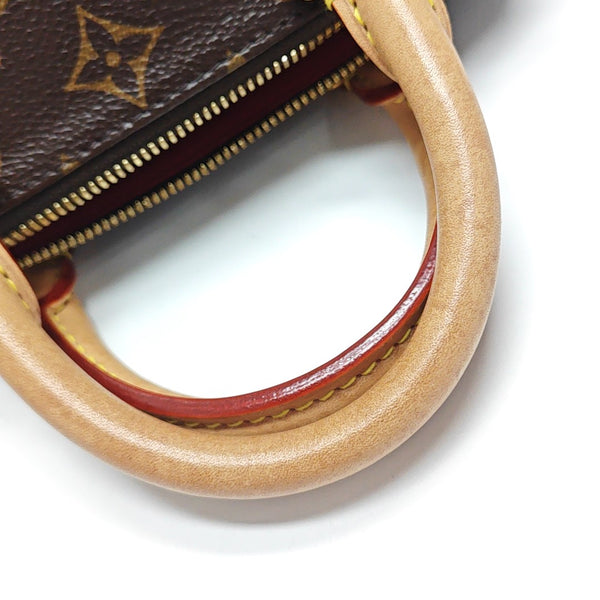 SPEEDY 20 Monogram Coated Canvas Brown