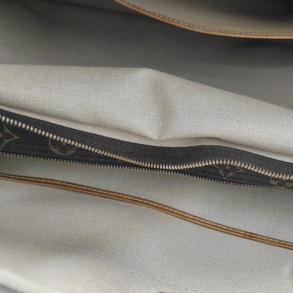 ALIZÉ Monogram Coated Canvas Brown