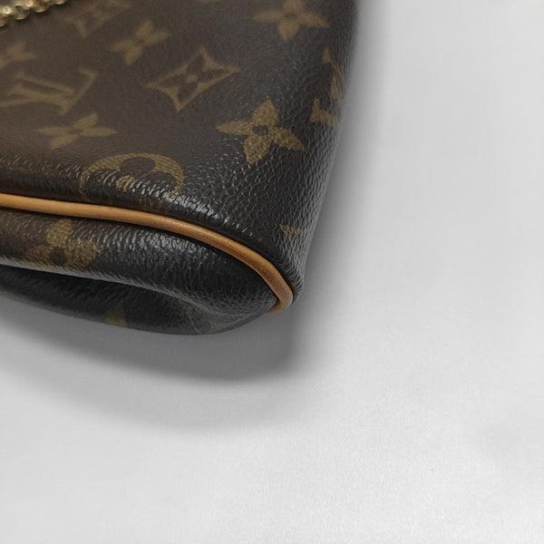 EVA Monogram Coated Canvas Brown