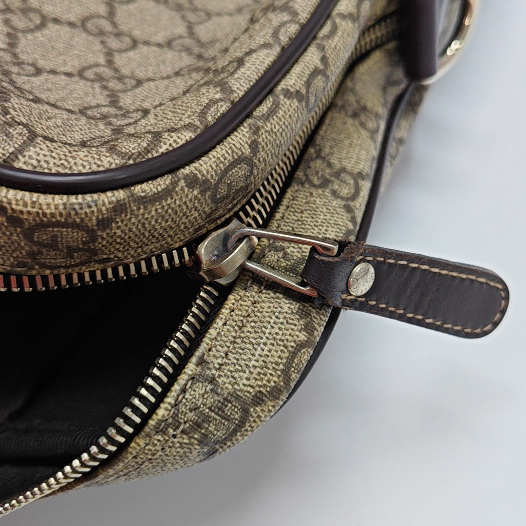 Duffle Monogram Coated Canvas Beige