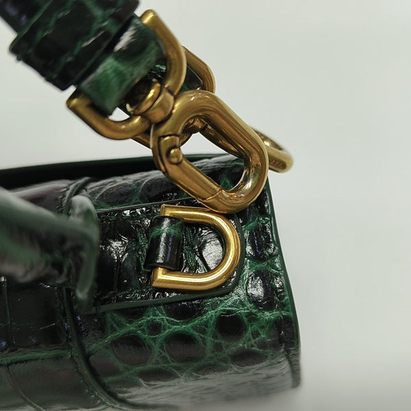 Hourglass XS Calfskin Green