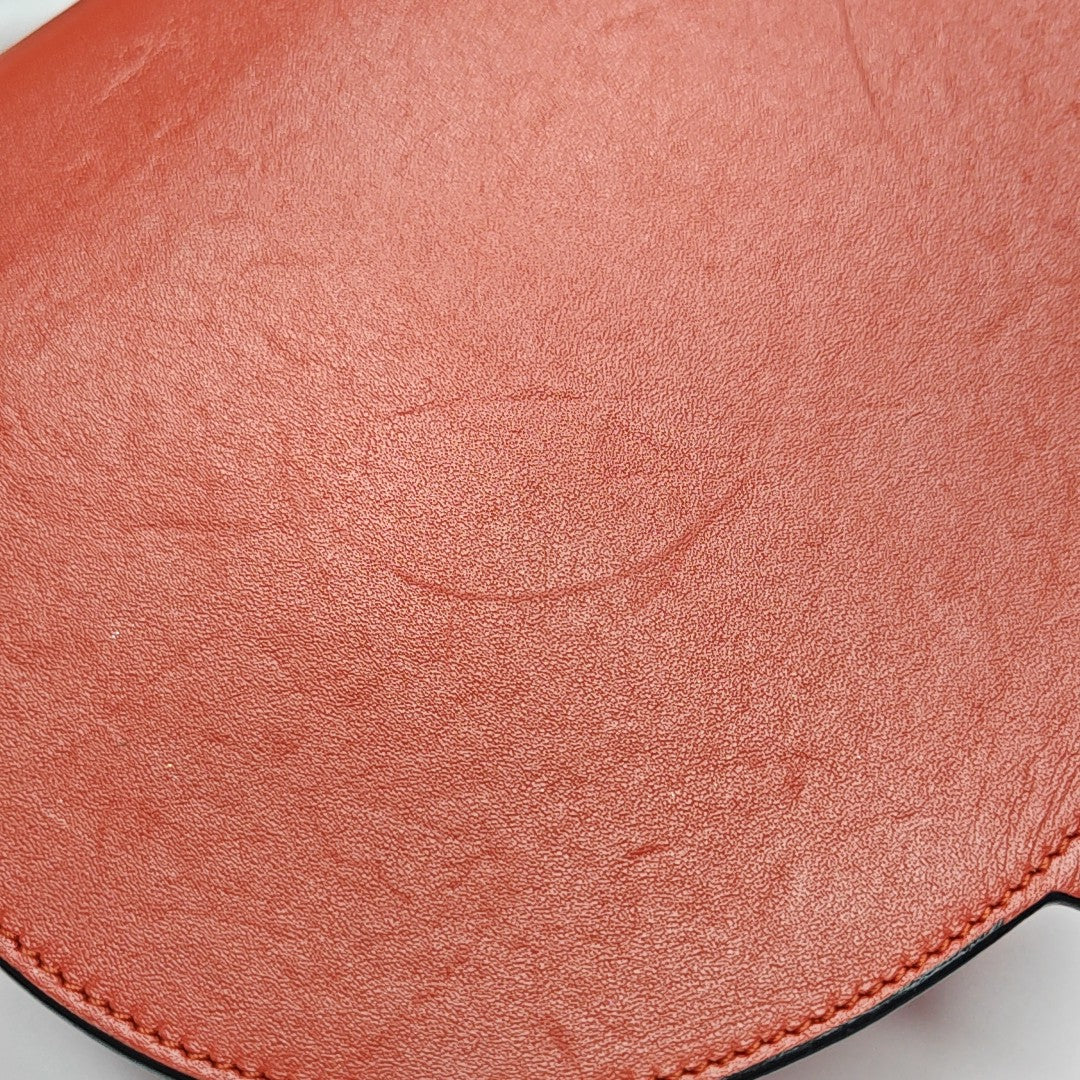 Heel Calfskin Red