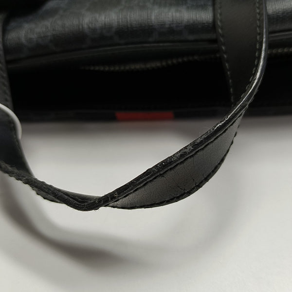 Monogram Coated Canvas Black