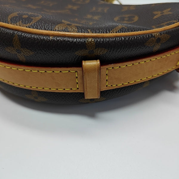 CROISSANT Monogram Coated Canvas Brown