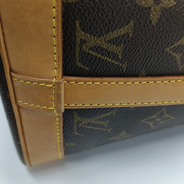 SHARON STONE Monogram Coated Canvas Brown