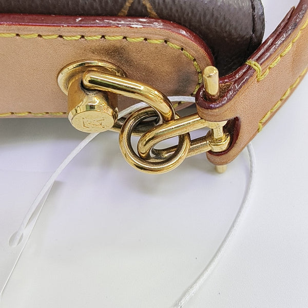 DUFFLE Monogram Coated Canvas Brown