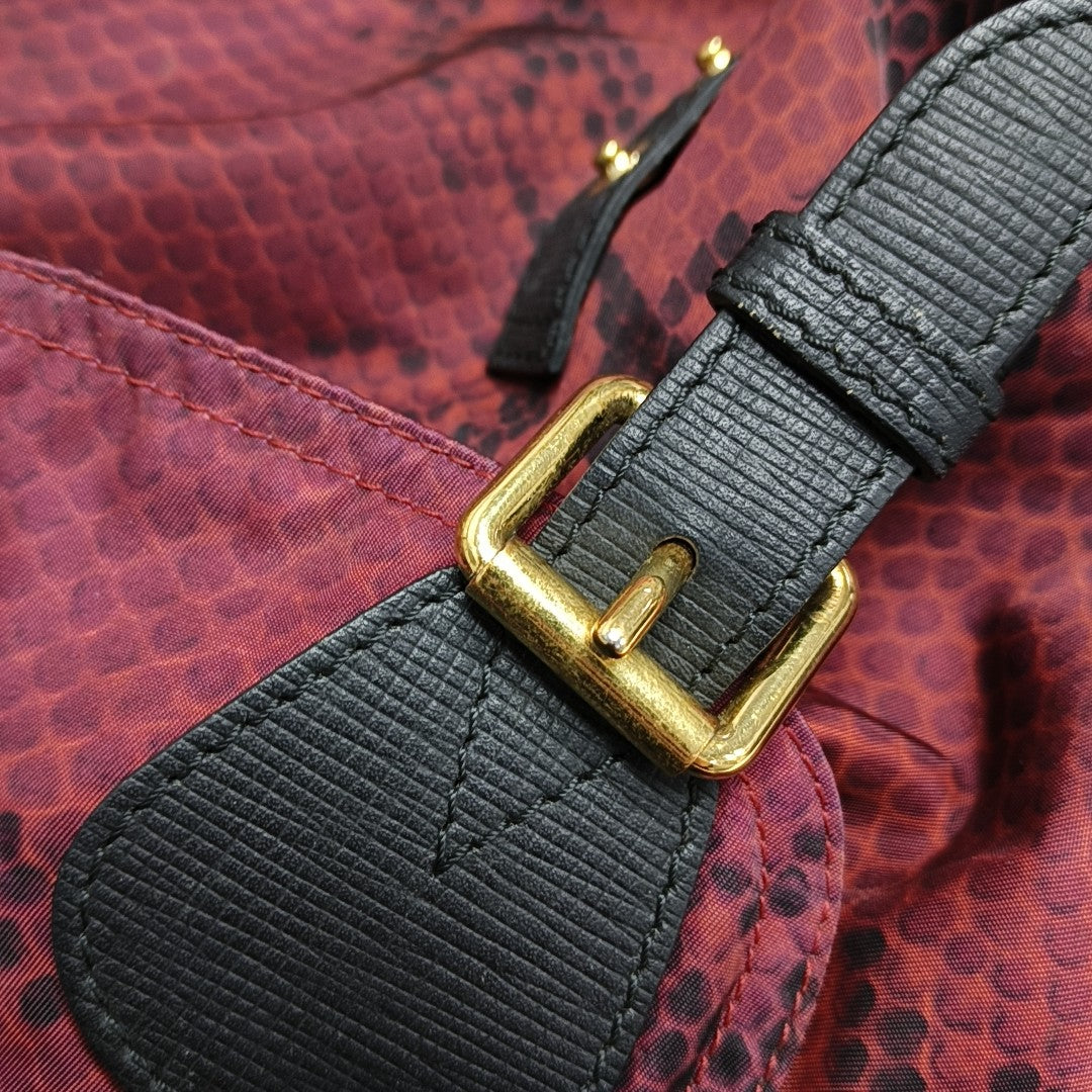 The Rucksack Medium Nylon Red