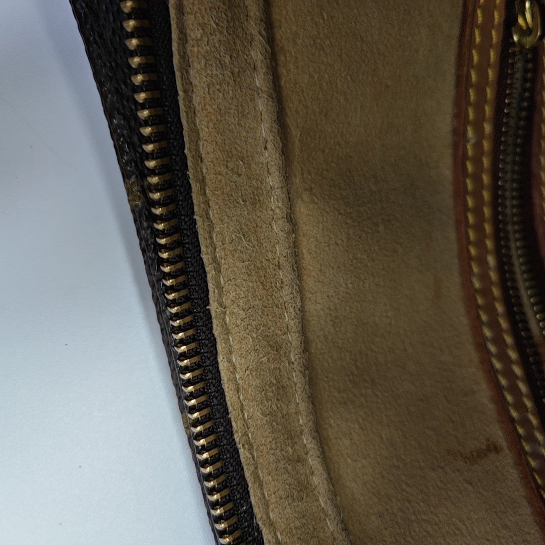 LOOPING GM Monogram Coated Canvas Brown