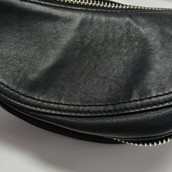 Calfskin Shoulder Bag Black