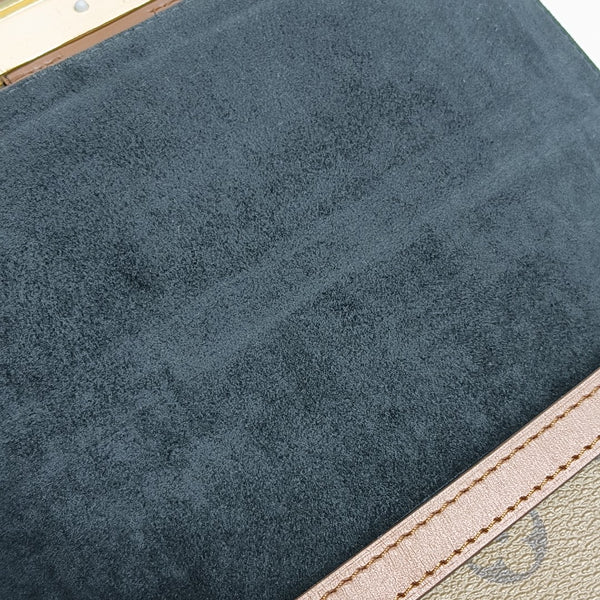 DAUPHINE MM Monogram Coated Canvas Brown