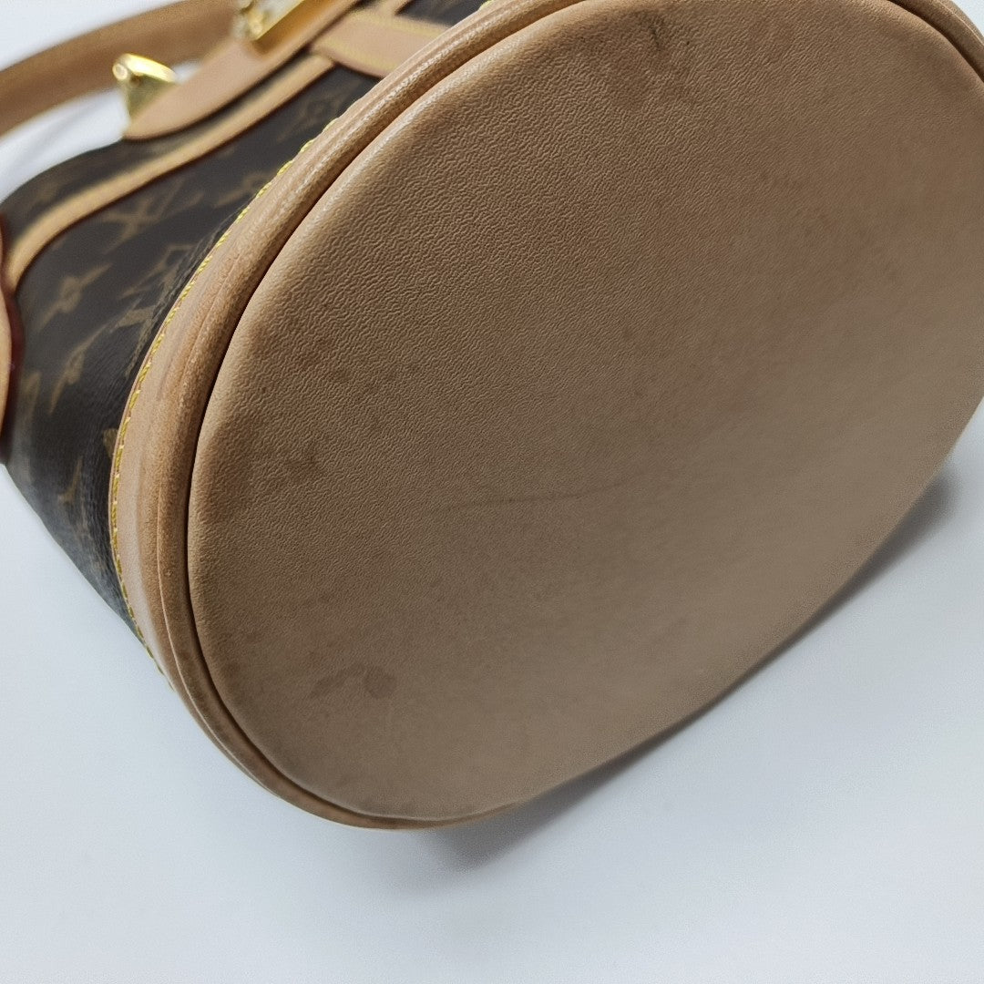DUFFLE Monogram Coated Canvas Brown