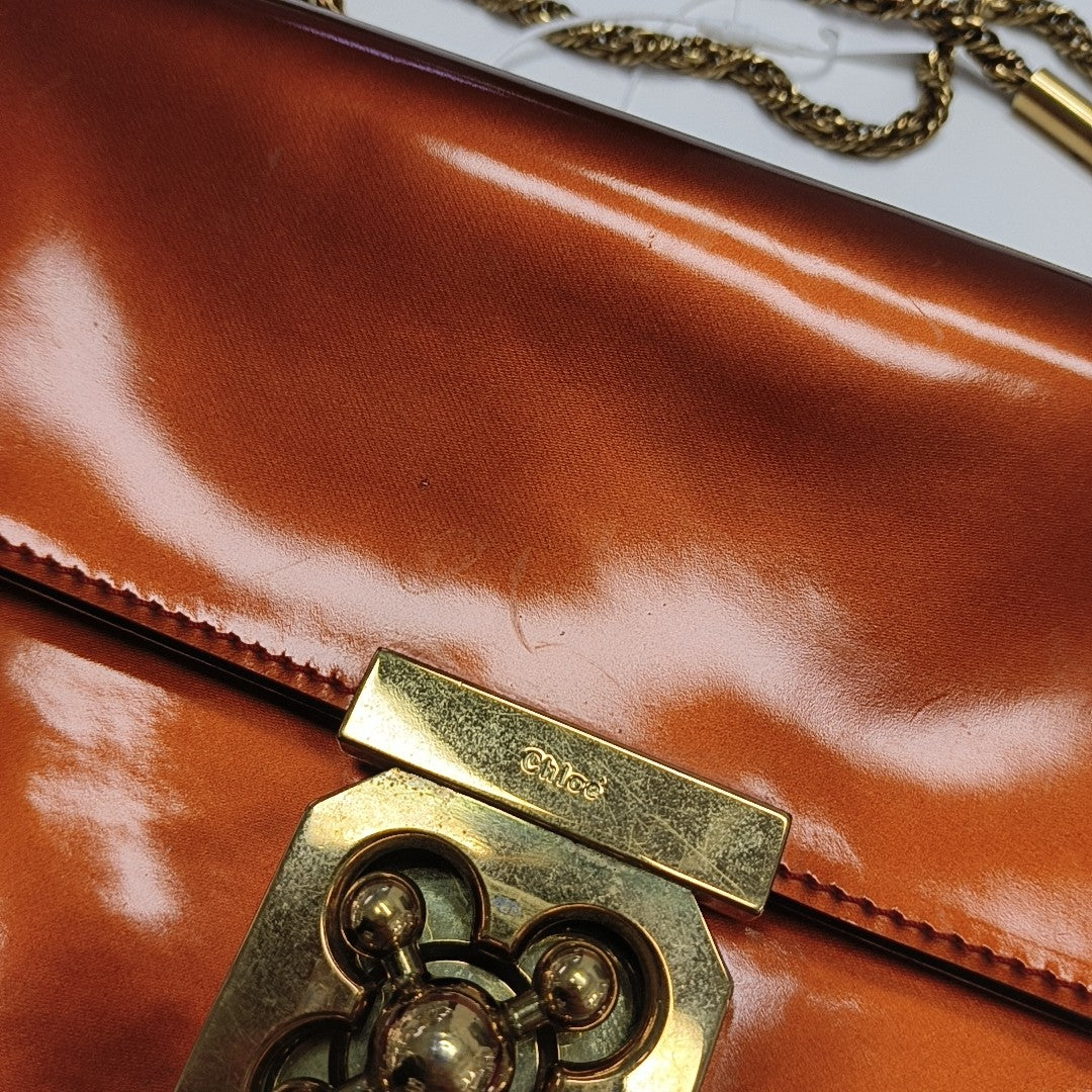 Elsie Patent Leather Red