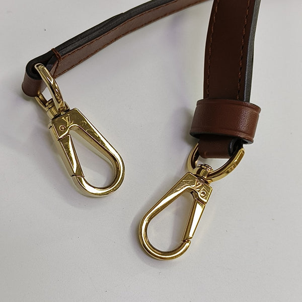 BEAUMARCHAIS Damier Ebene Coated Canvas Brown