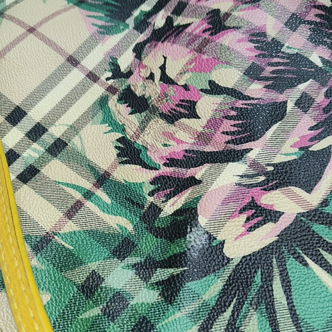 Henley Small Coated Canvas Multicolor