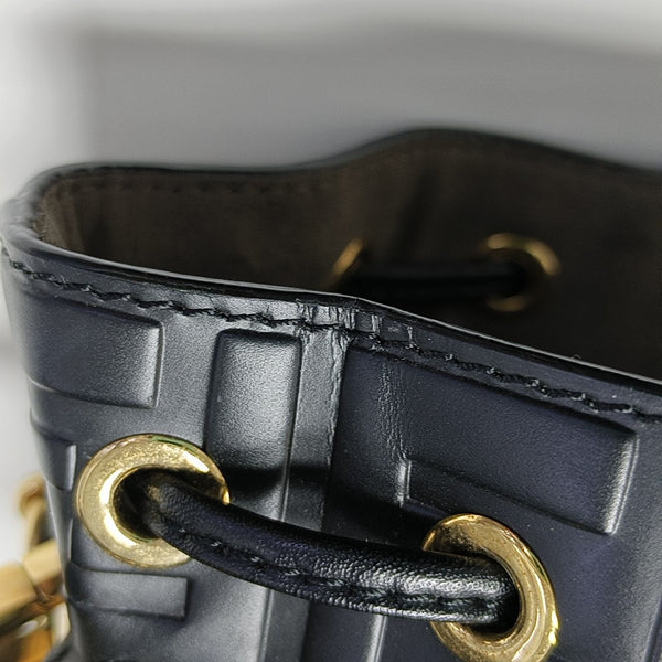 Mon Tresor Mini Calfskin Black