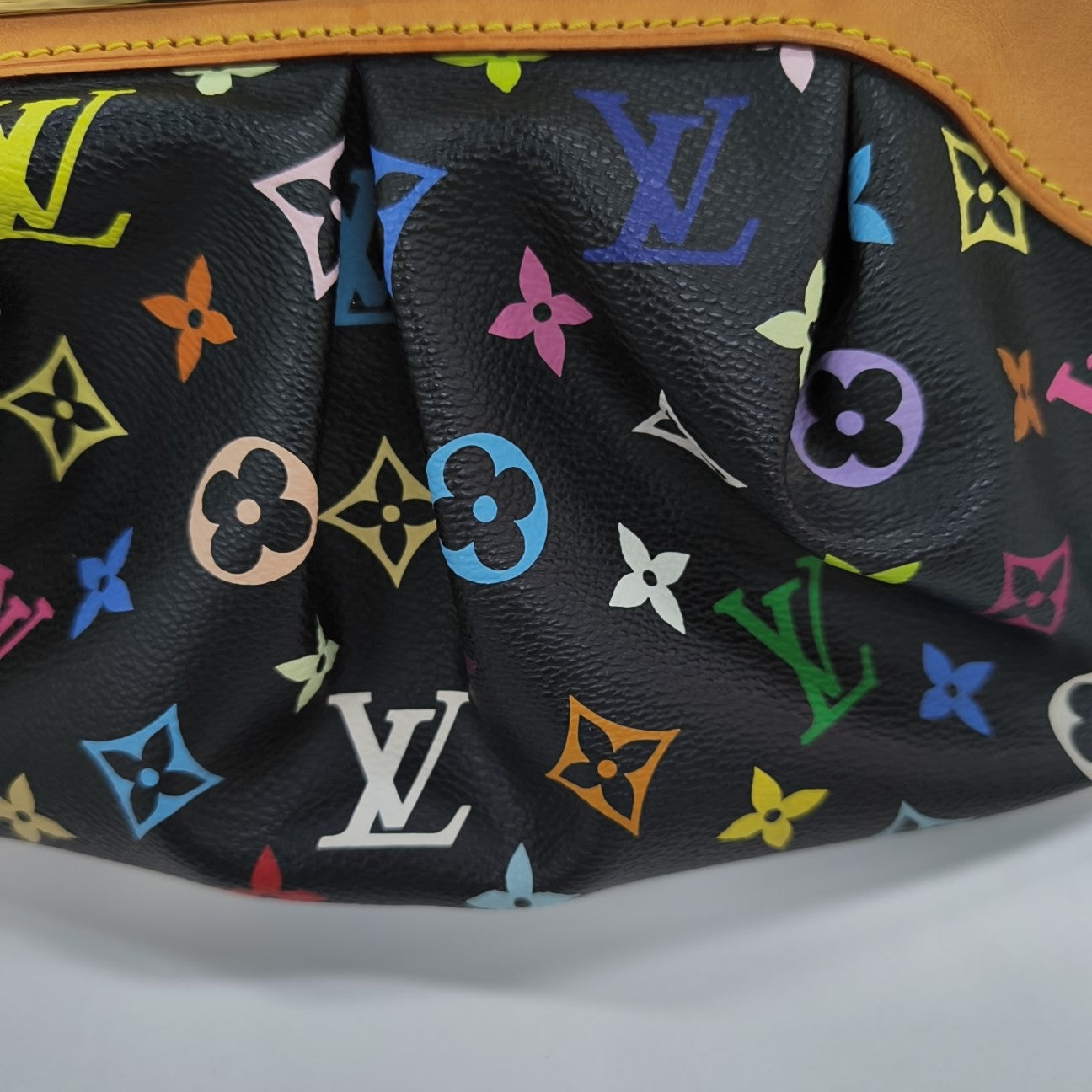 LV × TM JUDY PM Monogram Coated Canvas Black