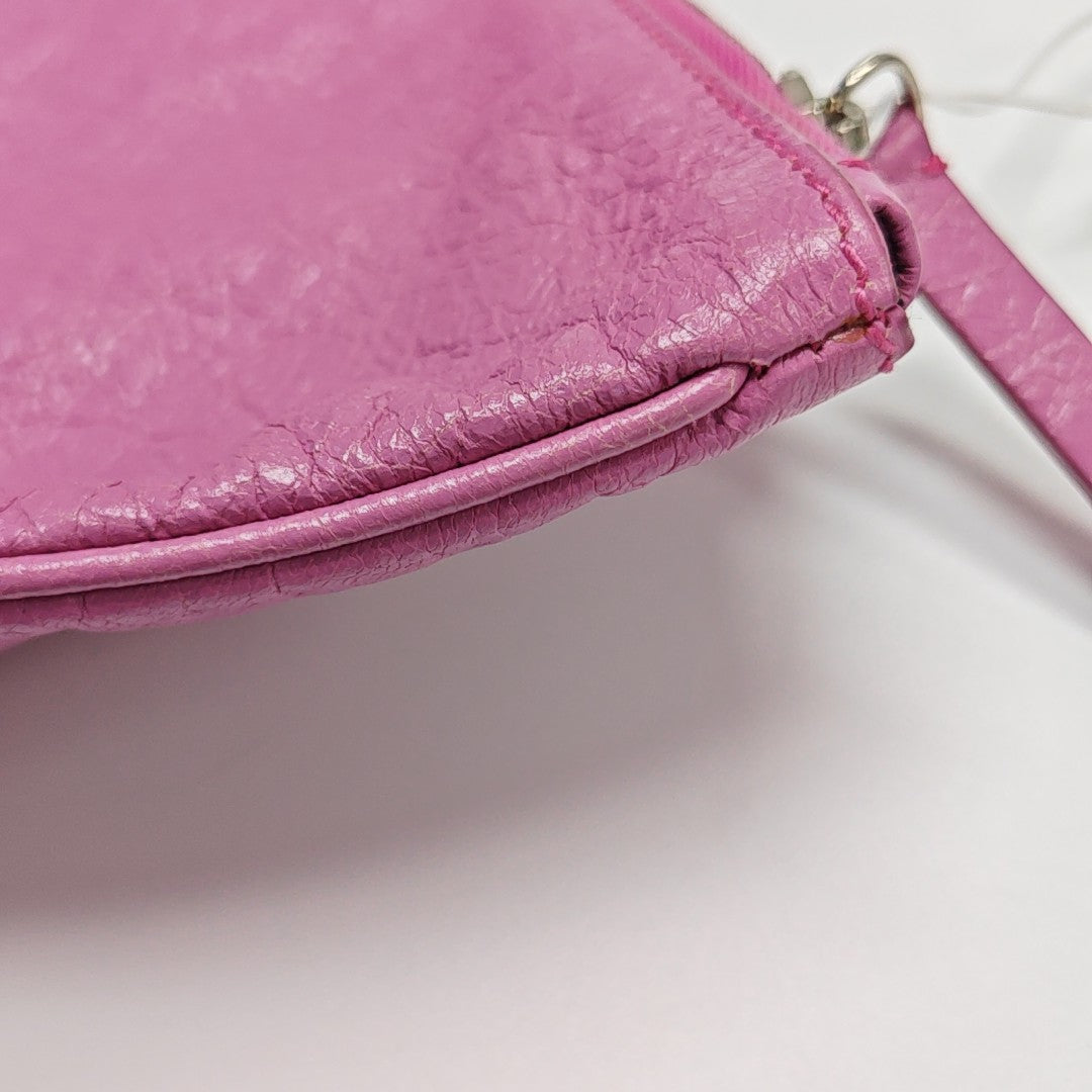 Calfskin Clutch Pink