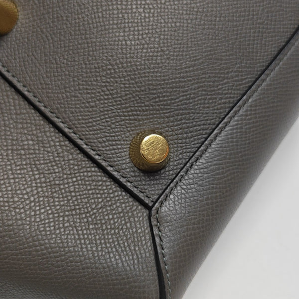 BELT Mini Calfskin Gray