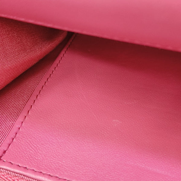 WOC Quilted Lambskin Pink