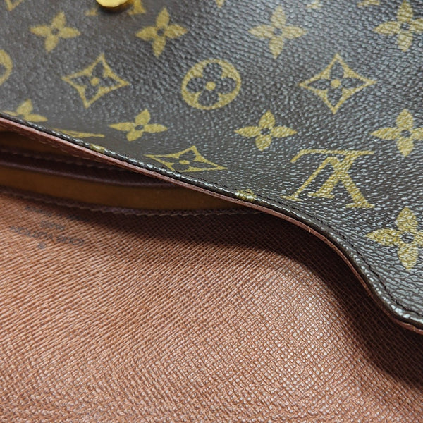 MUSETTE TANGO Monogram Coated Canvas Brown
