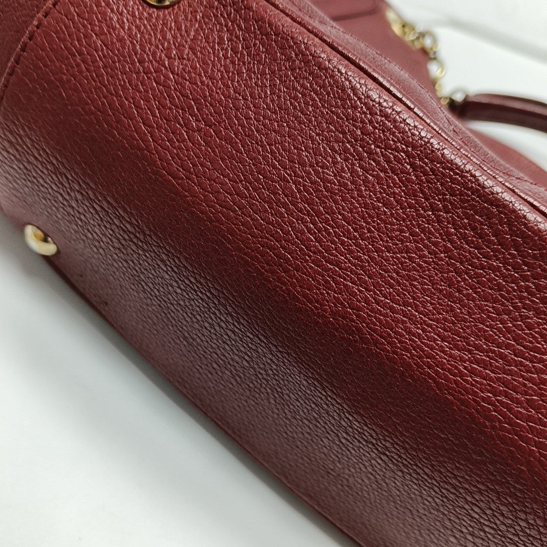 Betulla Medium Calfskin Red