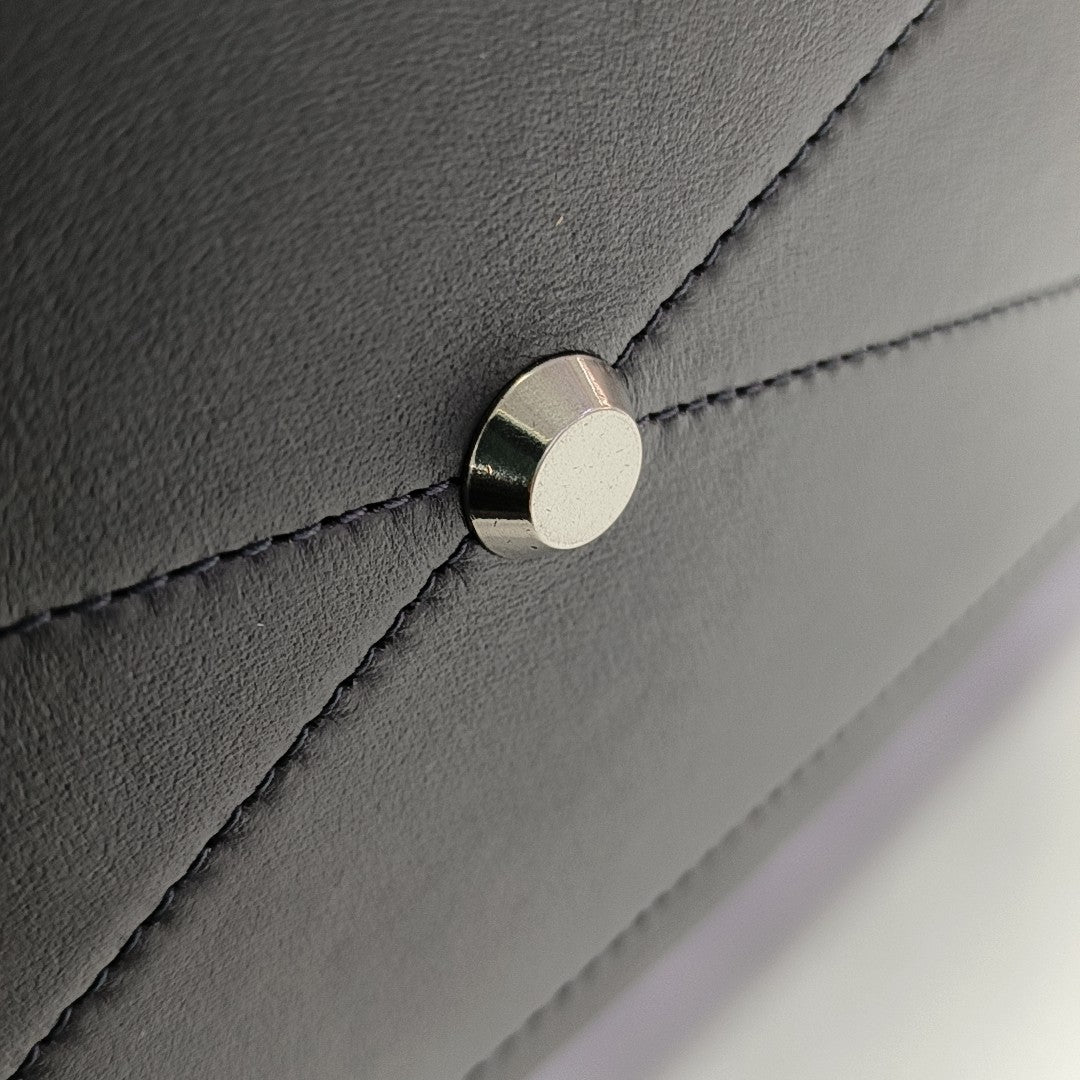 BEL AIR Medium Calfskin Gray