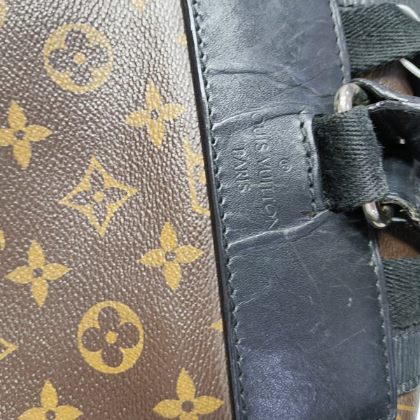 CHRISTOPHER MM Monogram Coated Canvas Brown