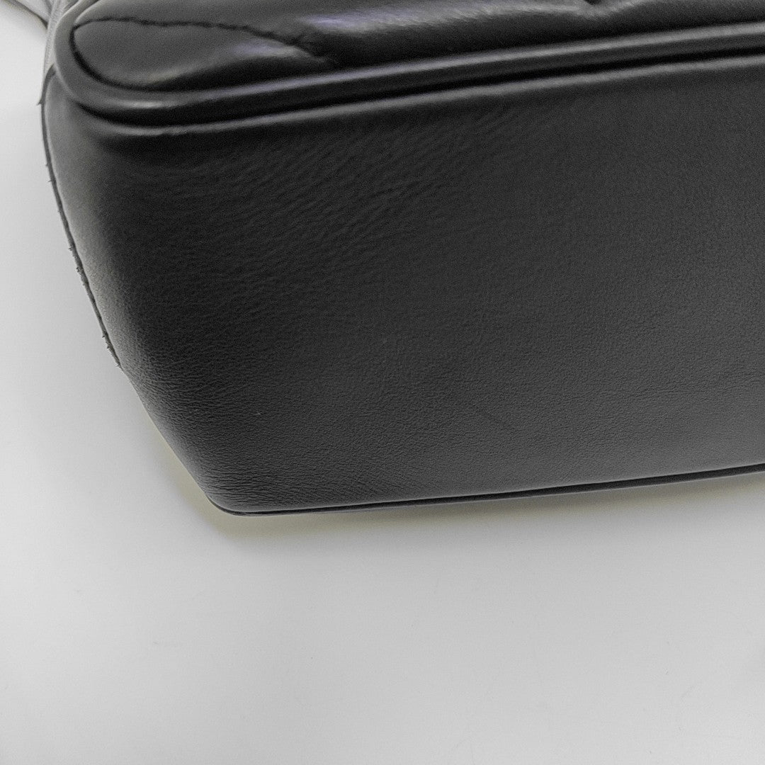 GG Marmont Medium Quilted Calfskin Black