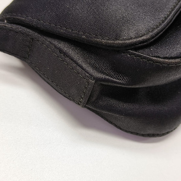 Silk Satin Black