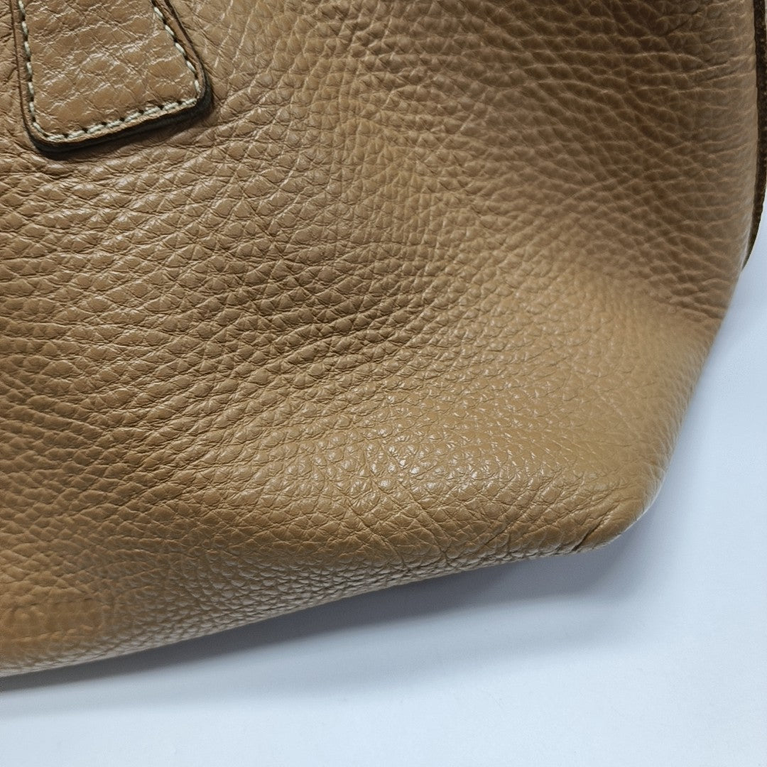Calfskin Tote Bag Brown