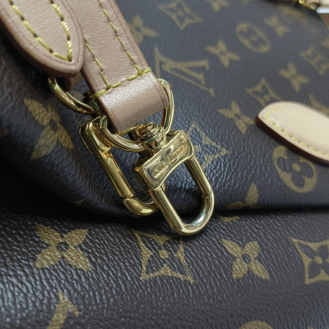 RIVOLI BB Monogram Coated Canvas Brown