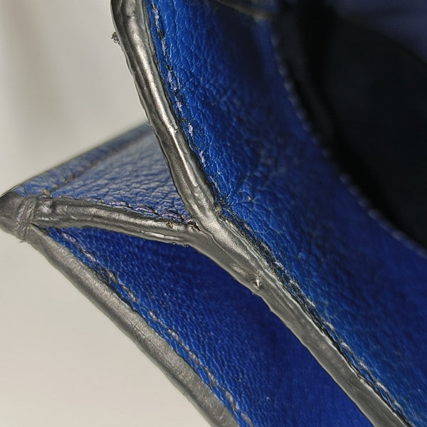 Calfskin Tote Bag Blue