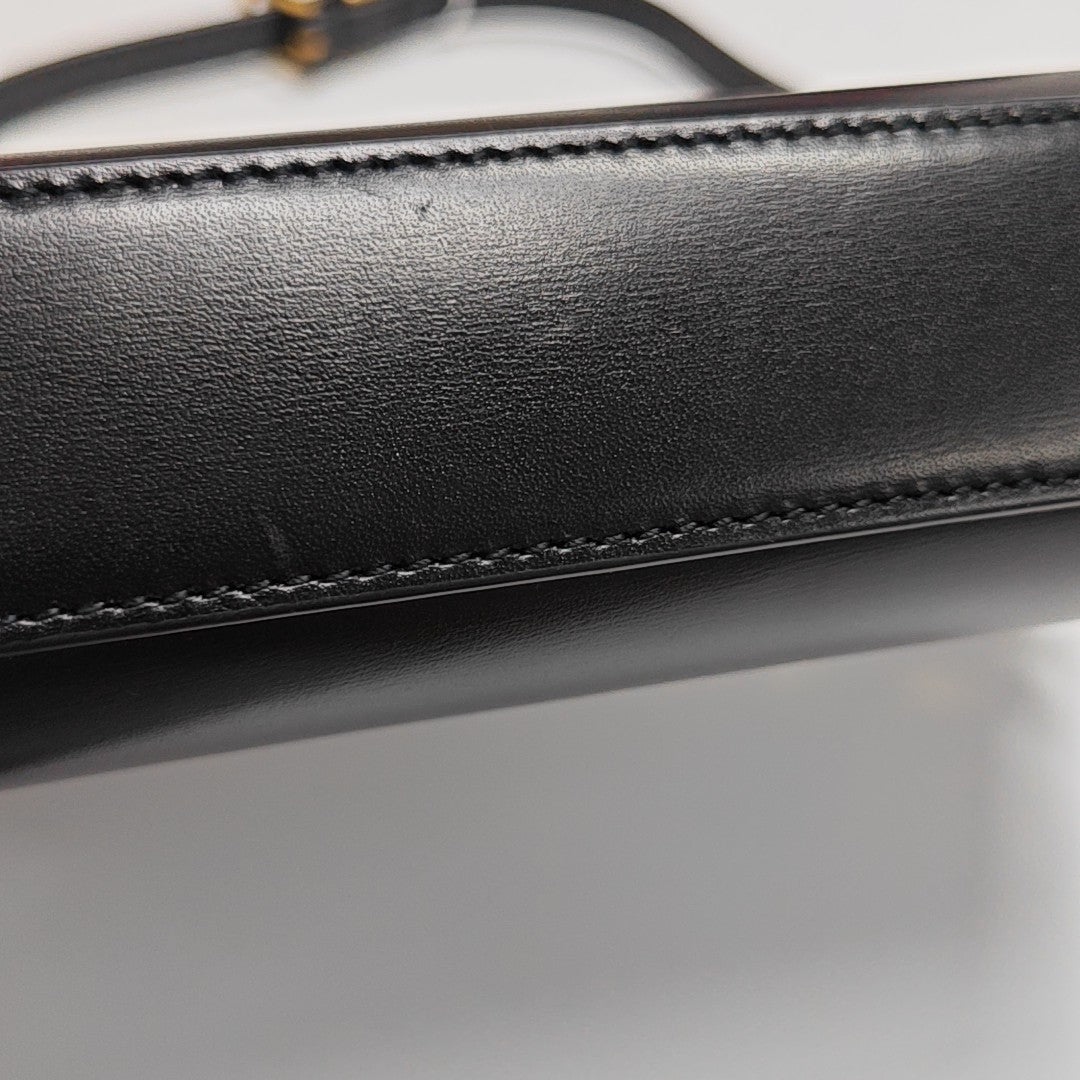 MANHATTAN Small Calfskin Black