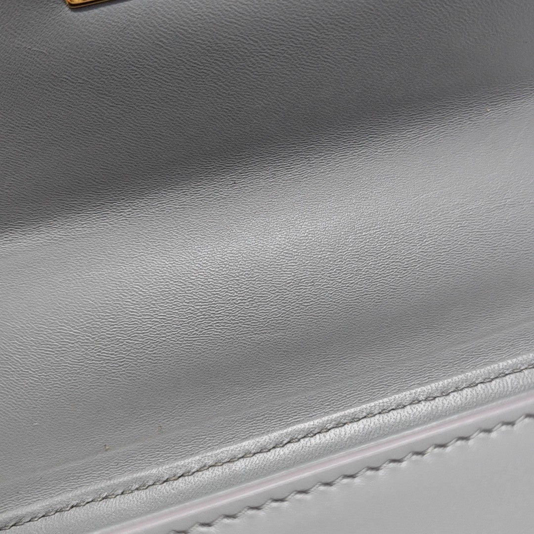 30 Montaigne Mini Calfskin Gray