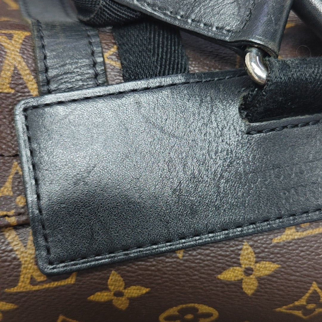 CHRISTOPHER PM Monogram Coated Canvas Brown