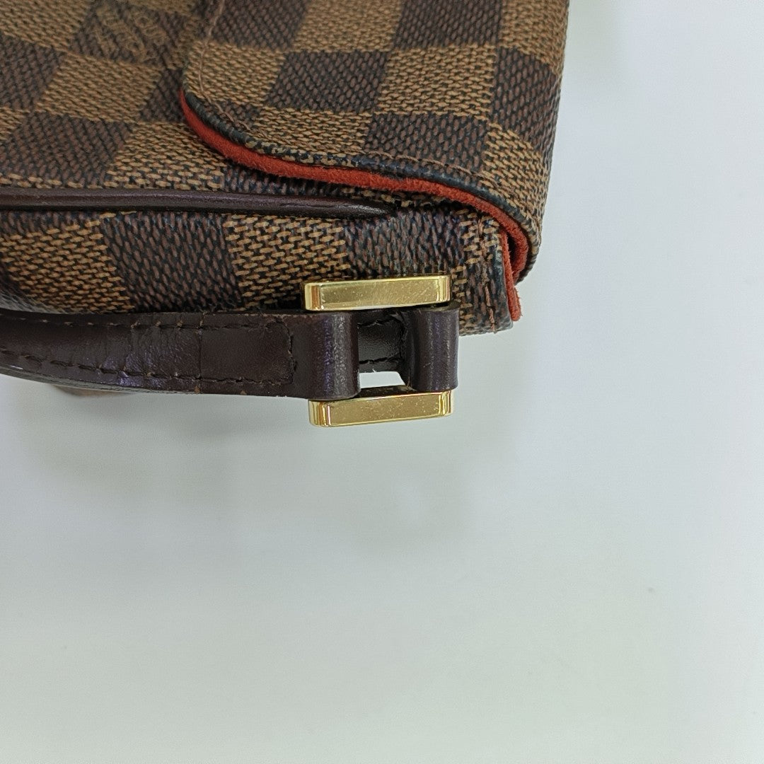 RECOLETA Damier Ebene Coated Canvas Brown