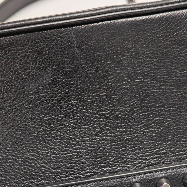 Calfskin Shoulder Bag Black
