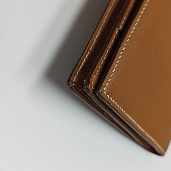 Bearn Medium Epsom Brown Wallet
