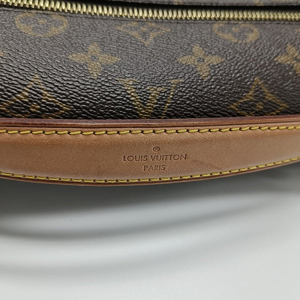 MÉTIS MM Monogram Coated Canvas Brown