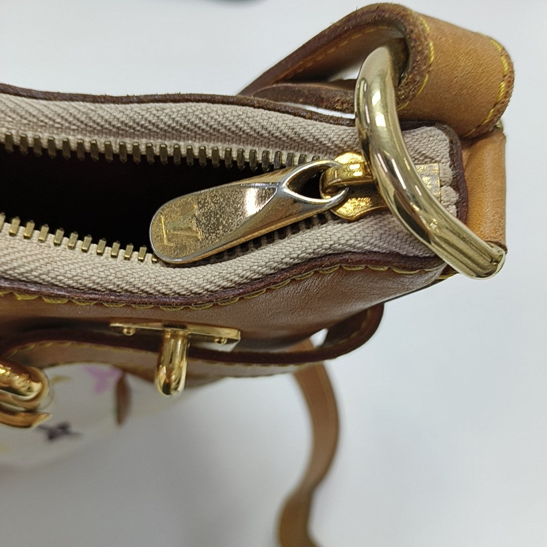 LV × TM GRETA Monogram Coated Canvas White
