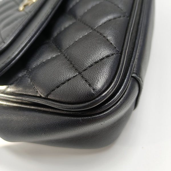 Quilted Lambskin Black