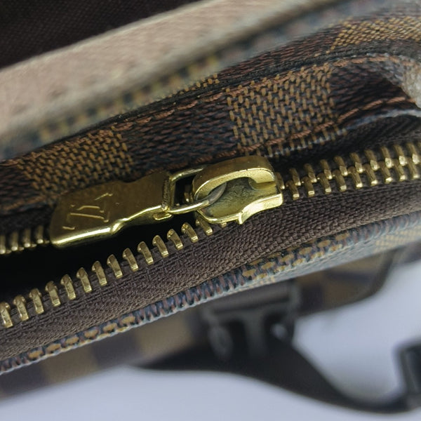 MELVILLE Damier Ebene Coated Canvas Brown