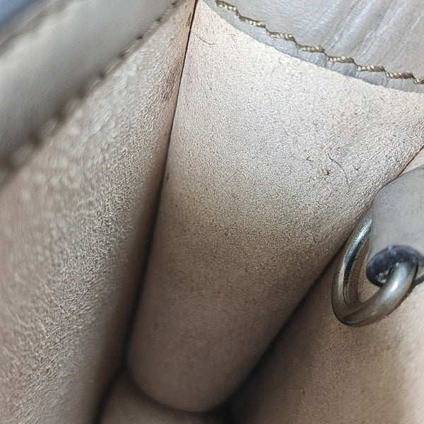Dionysus Super Mini Monogram Coated Canvas Beige