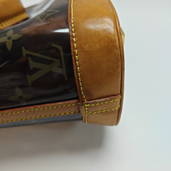 SAC AMBRE PM Monogram Plastic Brown