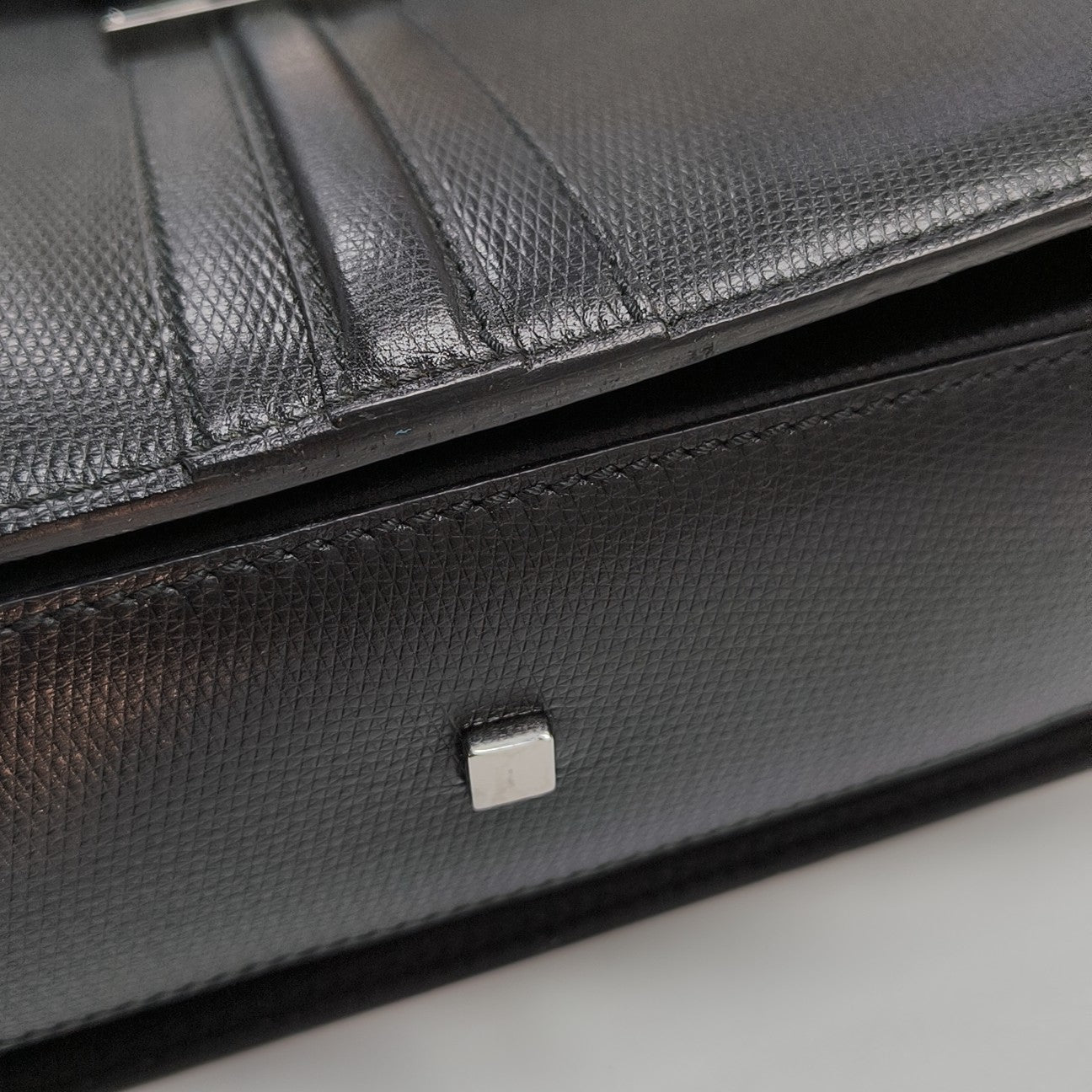 Calfskin Shoulder Bag Black