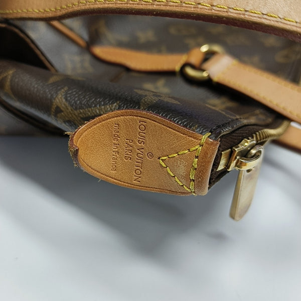 TOTALLY MM Monogram Coated Canvas Brown