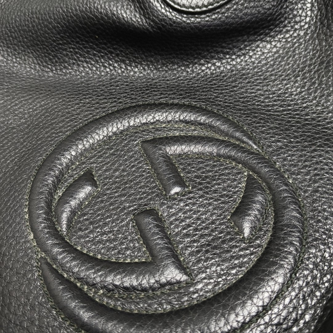 Soho Large Calfskin Black
