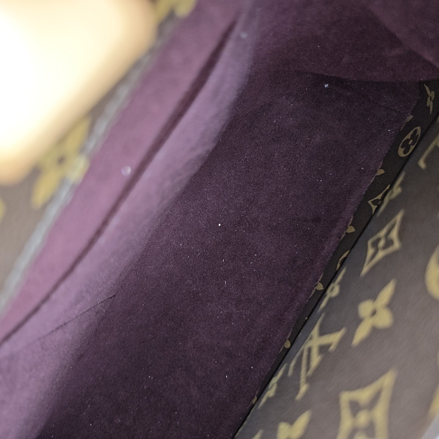MONTAIGNE GM Monogram Coated Canvas Brown